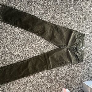 Kut from the Kloth Olive Straight Leg Jeans